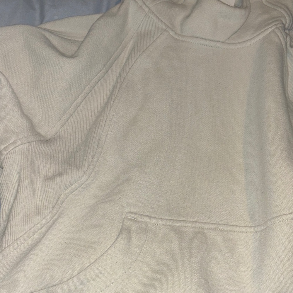Lululemon Cream Scuba Hoodie